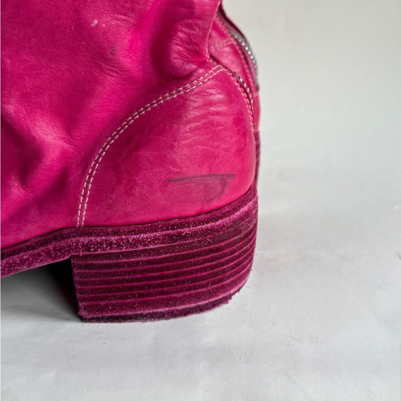 Guidi made in Italy pink leather boots - Picture 14 of 16